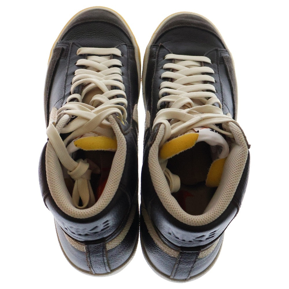 NIKE(ナイキ) BLAZER MID 77 Orewood Brown ブレイザー オリバーウッド ミッドカットスニーカー ブラウン US9.5/27.5cm DC1706-200