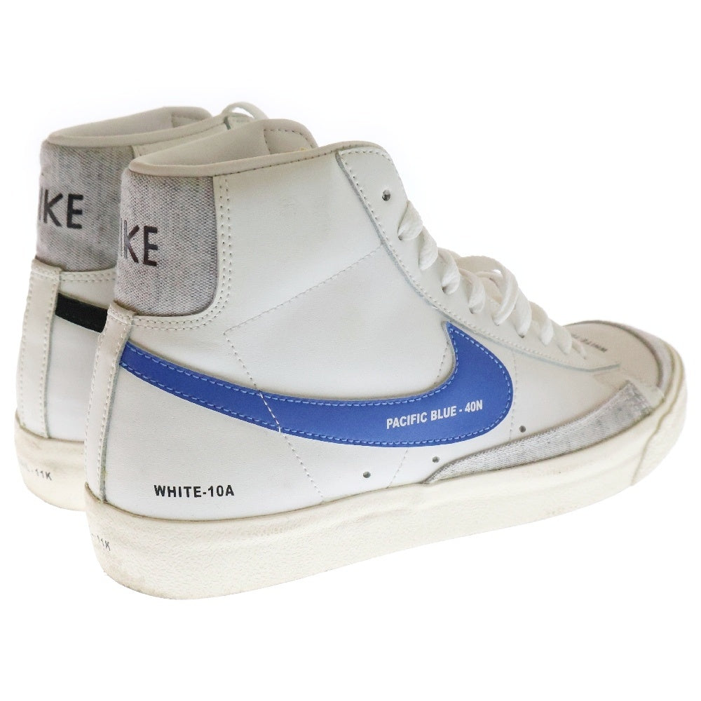 NIKE(ナイキ) WMNS BLAZER MID 77 ウィメンズ ブレイザー ミッドカットスニーカー ホワイト US10/27.0cm DA2142-146
