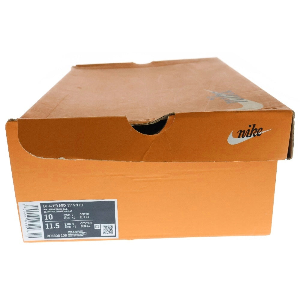 NIKE(ナイキ) WMNS BLAZER MID 77 ウィメンズ ブレイザー ミッドカットスニーカー ホワイト US10/27.0cm DA2142-146