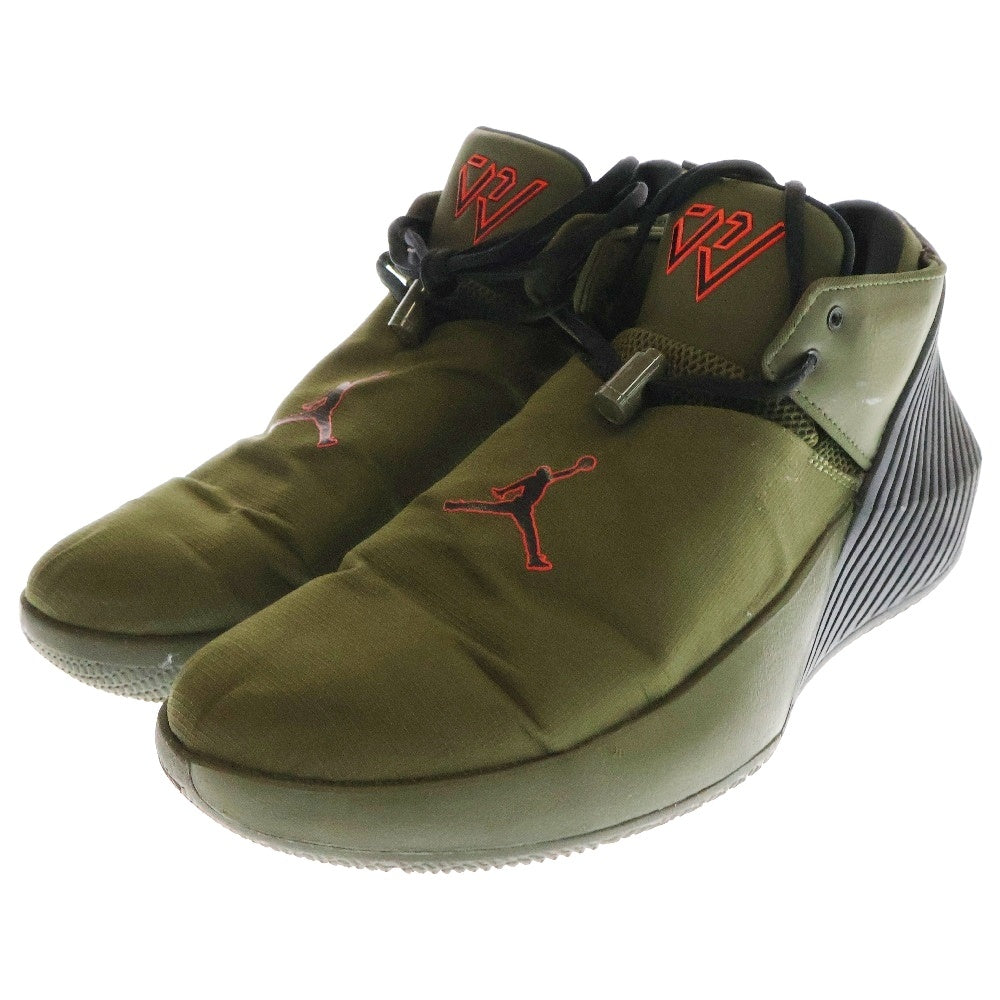 NIKE(ナイキ) JORDAN WHY NOT ZER0.1 LOW ジョーダン ワイノット ゼロワン ローカットスニーカー オリーブ US10/28.0cm AR0043-300