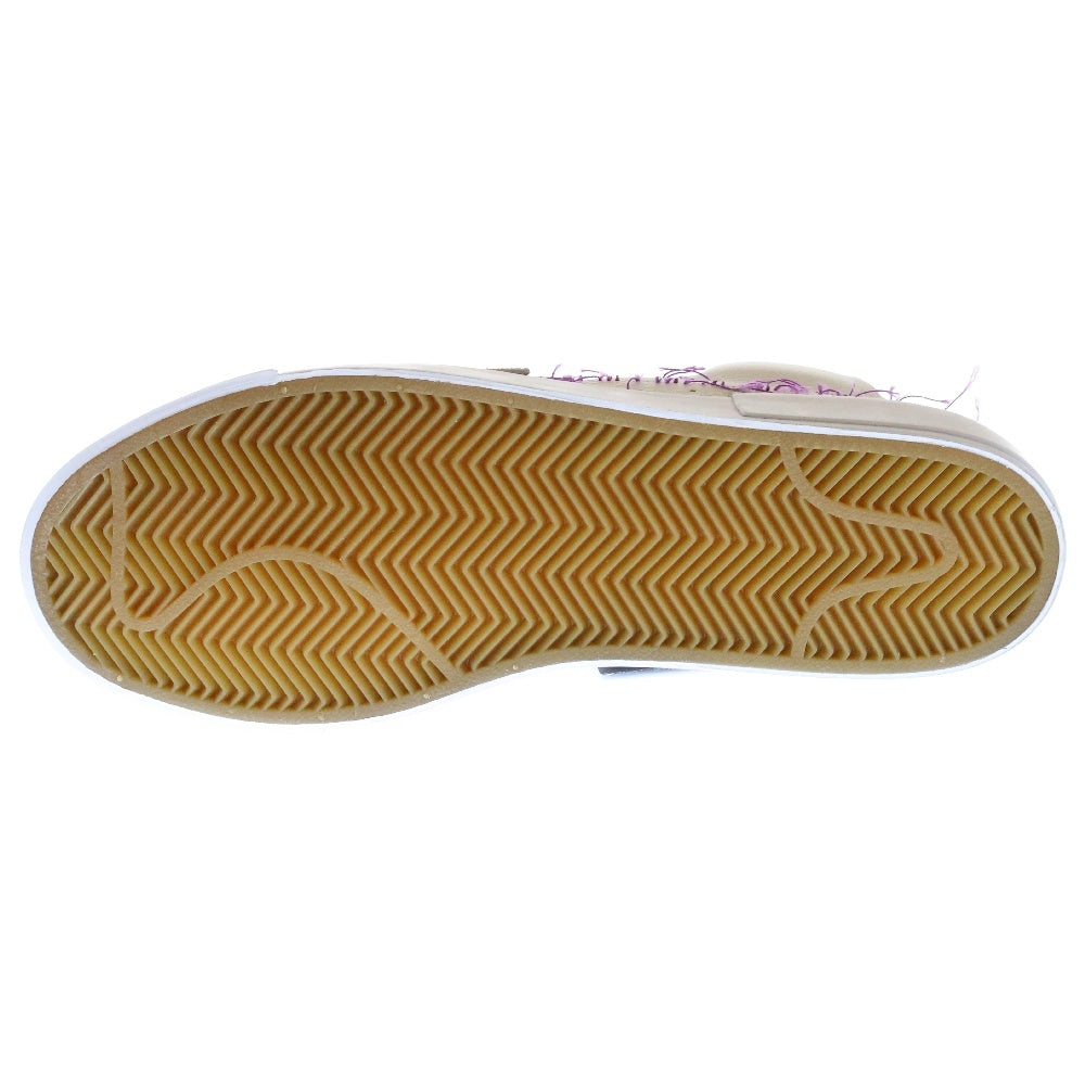 NIKE SB(ナイキエスビー) ZOOM BLAZER MID EDGE ズーム ブレイザー エッジ ミッドカットスニーカー ホワイト/パープル US9.5/27.5cm DA2189-100