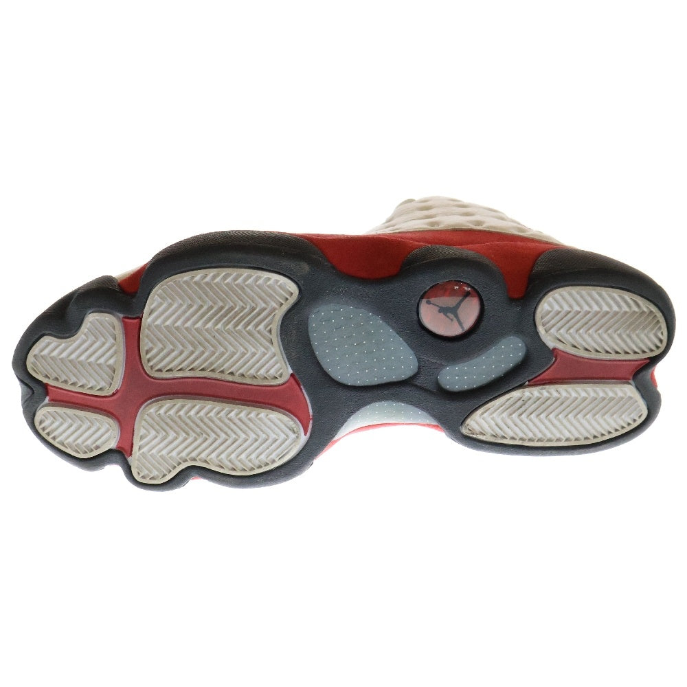 NIKE(ナイキ) AIR JORDAN 13 RETRO OG Chicago エアジョーダン13 レトロ シカゴ ハイカットスニーカー ホワイト/レッド US9.5/27.5cm 414571-122