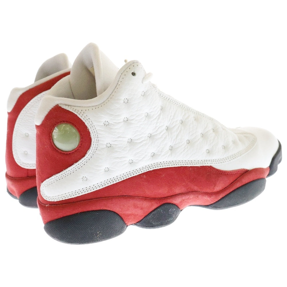 NIKE(ナイキ) AIR JORDAN 13 RETRO OG Chicago エアジョーダン13 レトロ シカゴ ハイカットスニーカー ホワイト/レッド US9.5/27.5cm 414571-122