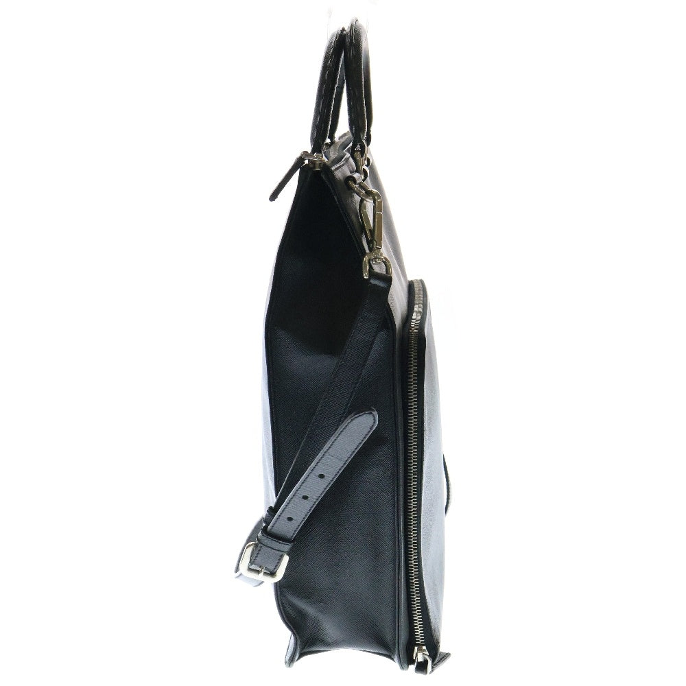 PRADA(プラダ) SAFFIANO TRAVEL サフィアーノ レザー トラベル 2WAYハンドバッグ ショルダーバッグ ブラック VR0062