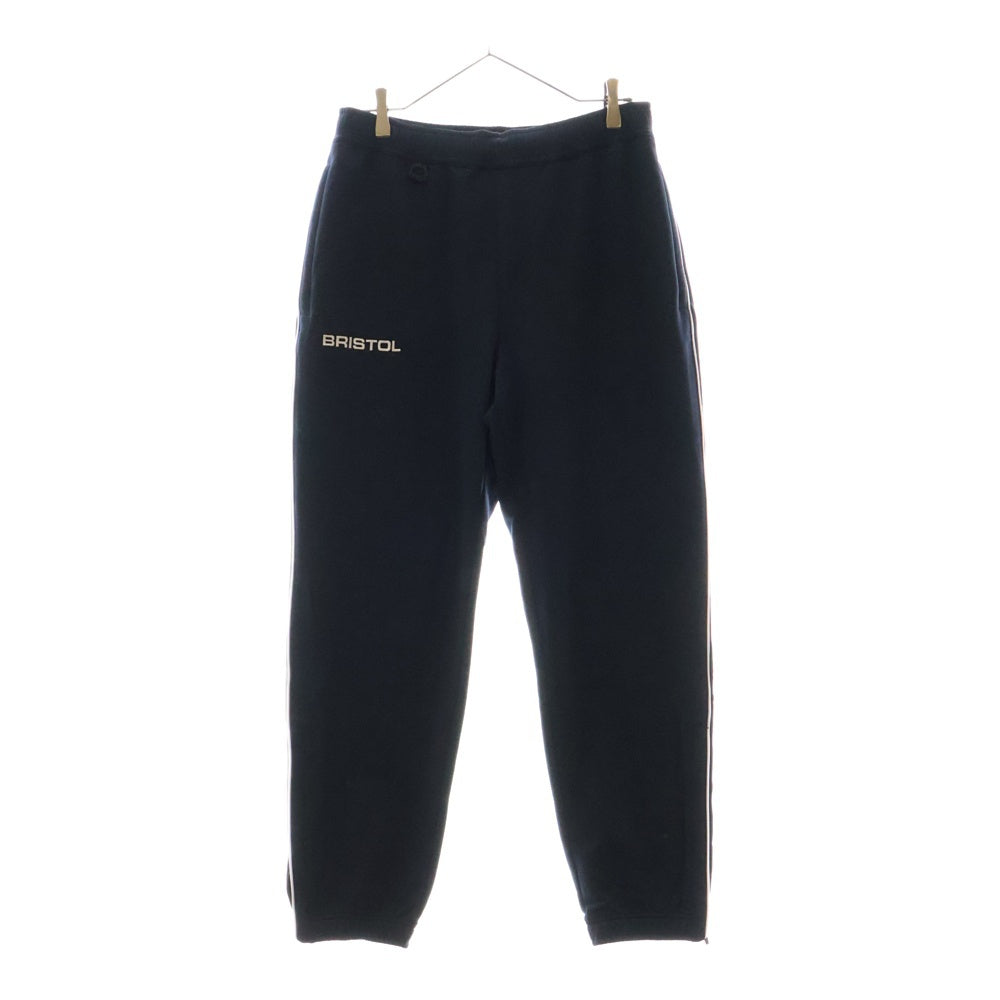 F.C.R.B./F.C.Real Bristol/FCRB(エフシーアールビー/エフシーレアルブリストル) 24AW CLASSIC TRACK PANTS サイドライン ロゴ刺繍 クラシック トラックパンツ ネイビー FCRB-242030