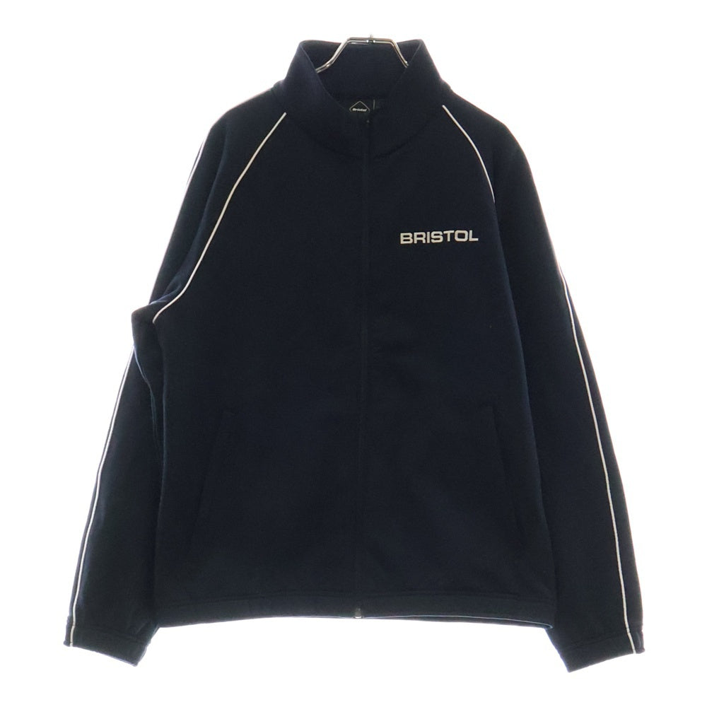 F.C.R.B./F.C.Real Bristol/FCRB(エフシーアールビー/エフシーレアルブリストル) 24AW CLASSIC TRACK JACKET ロゴ刺繍 クラシック トラックジャケット ネイビー FCRB-242029