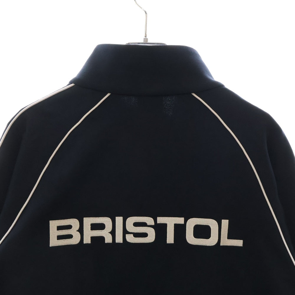 F.C.R.B./F.C.Real Bristol/FCRB(エフシーアールビー/エフシーレアルブリストル) 24AW CLASSIC TRACK JACKET ロゴ刺繍 クラシック トラックジャケット ネイビー FCRB-242029