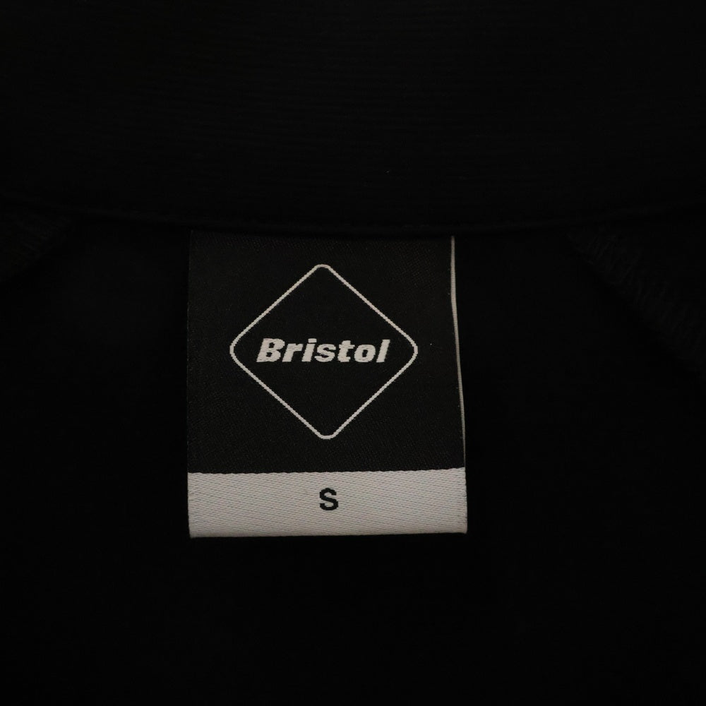 F.C.R.B./F.C.Real Bristol/FCRB(エフシーアールビー/エフシーレアルブリストル) 25SS PDK REFLECT LINE BAGGY JACKET リフレクターライン バギーシルエット ジップアップ トラックジャケット ブラック FCRB-250013