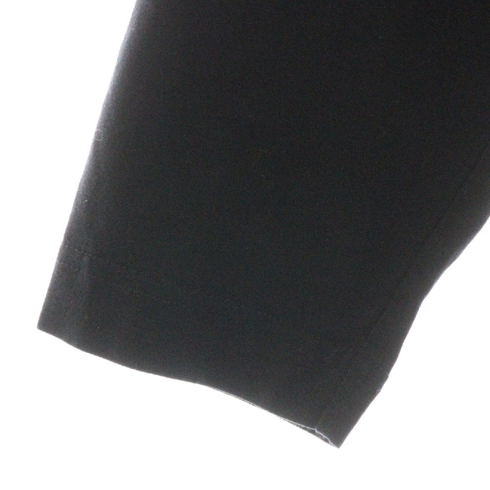 MARNI(マルニ) 22SS Logo Embroidery Mock Neck L/S Tee ロゴ刺繍 モックネック 長袖Tシャツ ロンT ブラック HUMU0242X0