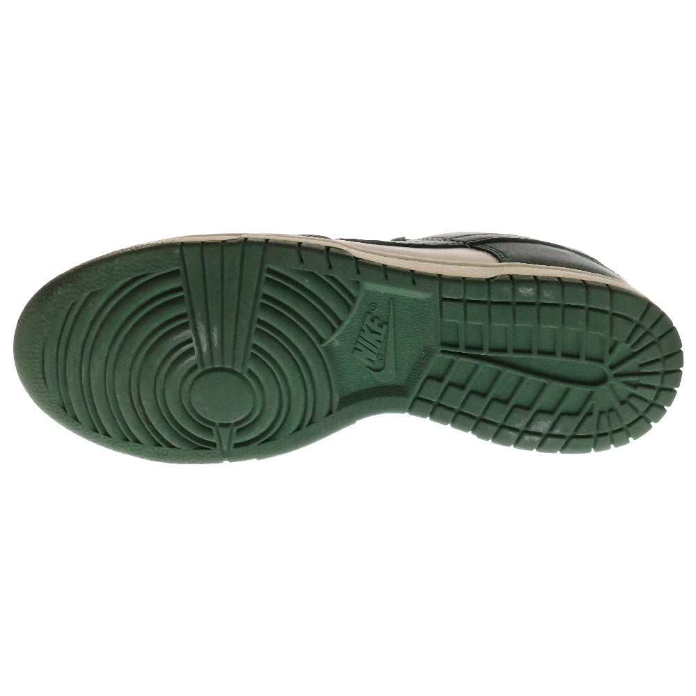 NIKE(ナイキ) DUNK LOW RETRO WHITE TEAM GREEN ダンク チームグリーン ローカットスニーカー ホワイト US9/27cm DD1391-101