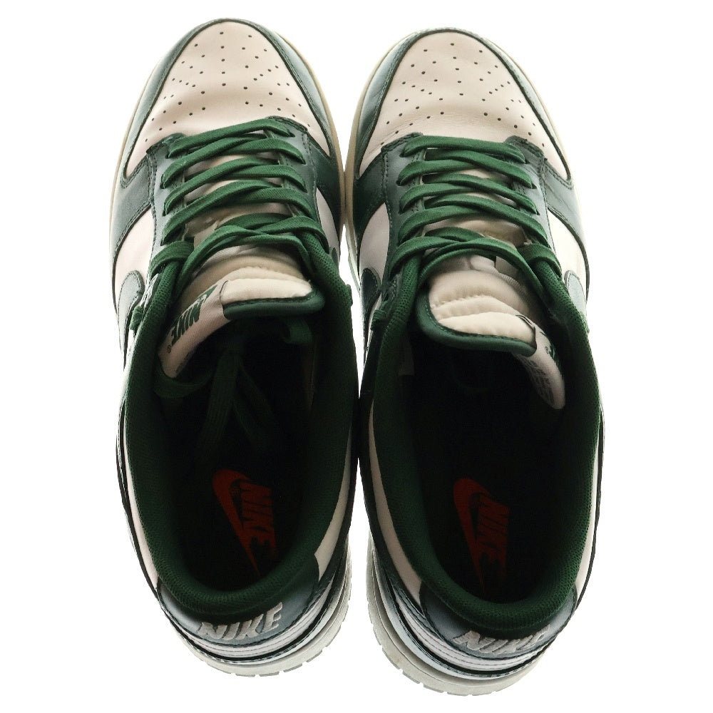 NIKE(ナイキ) DUNK LOW RETRO WHITE TEAM GREEN ダンク チームグリーン ローカットスニーカー ホワイト US9/27cm DD1391-101