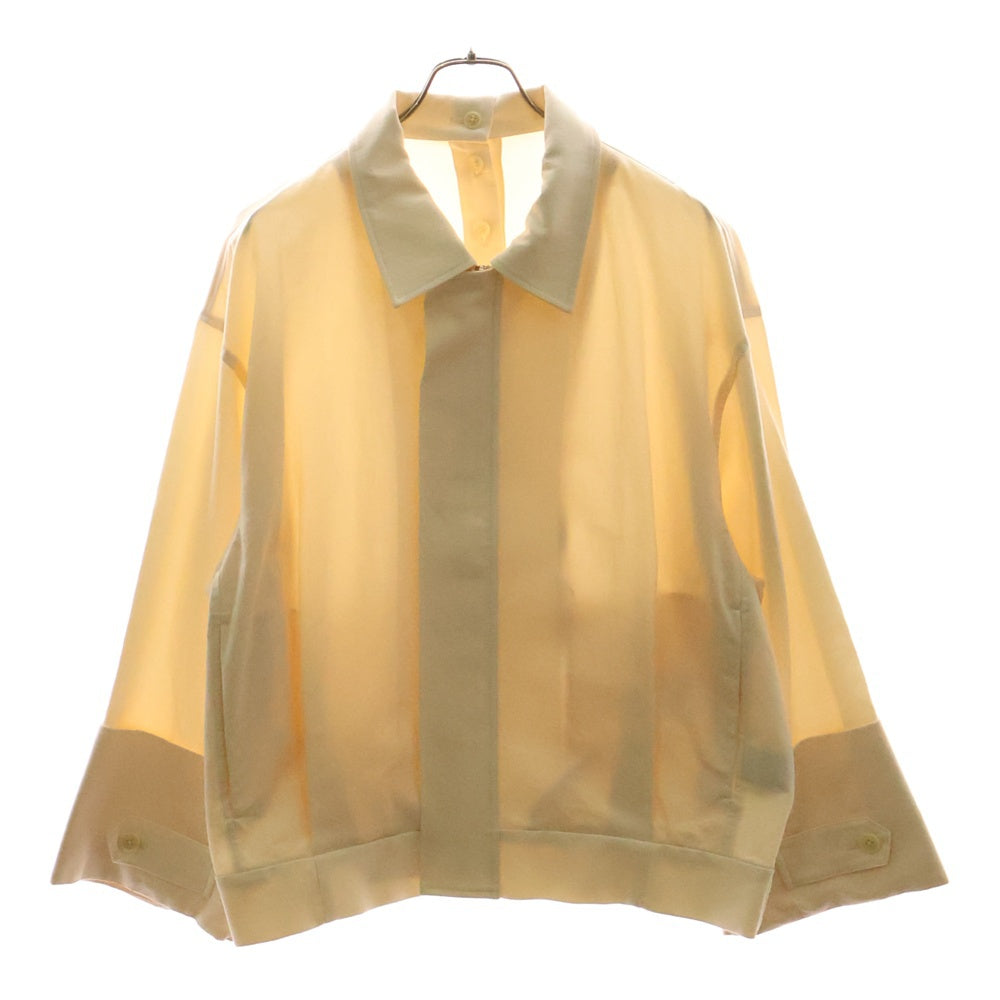 Stein(シュタイン) 20SS EX SLEEVE SYSTEM JACKET エクストラスリーブ コットン ジップアップ システムジャケット アイボリー ST.132