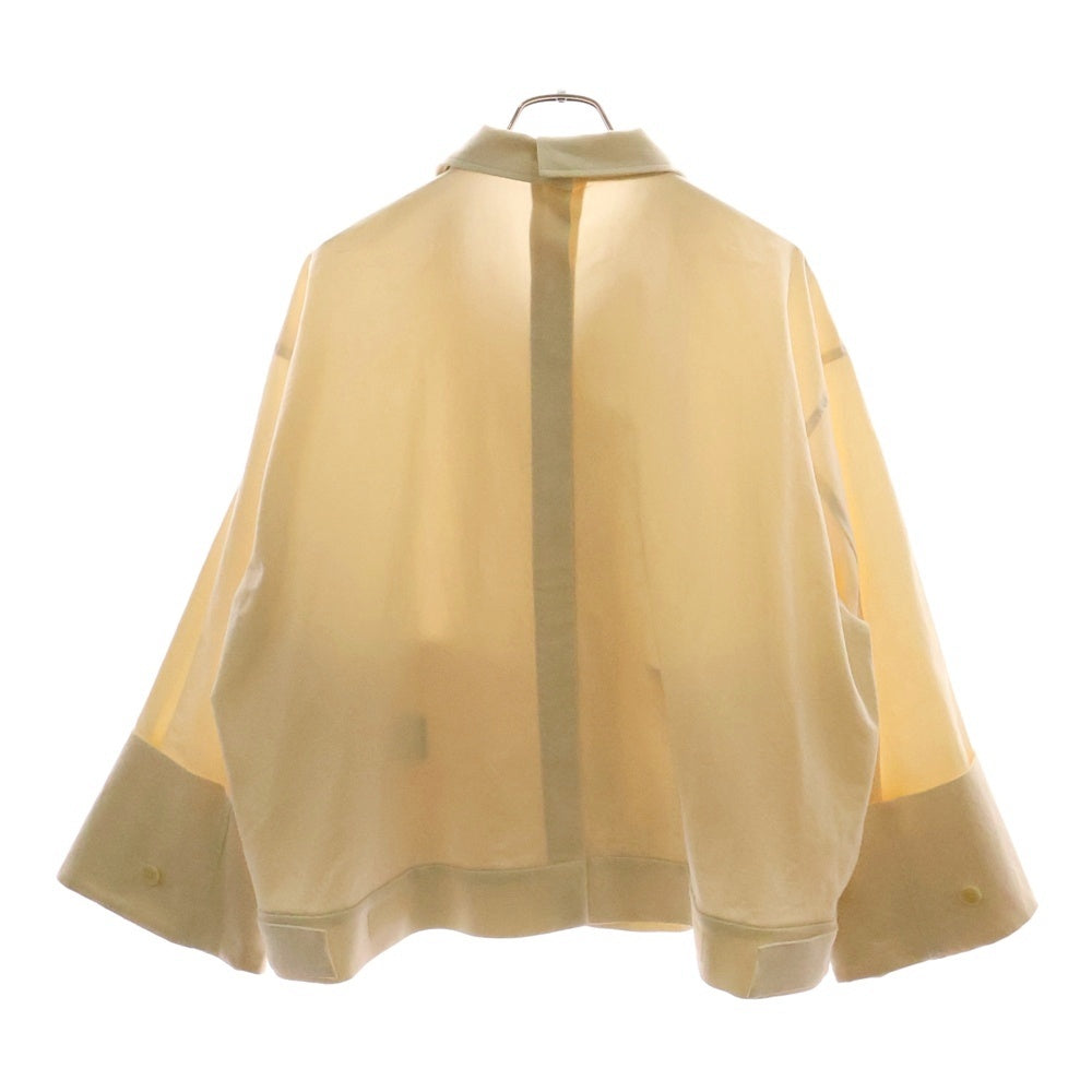 Stein(シュタイン) 20SS EX SLEEVE SYSTEM JACKET エクストラスリーブ コットン ジップアップ システムジャケット アイボリー ST.132