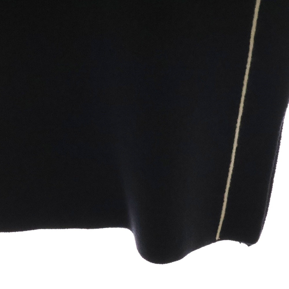 Stein(シュタイン) 21AW MUFFLER VEST ウール ミラノリブ マフラーベスト ブラック ST.316