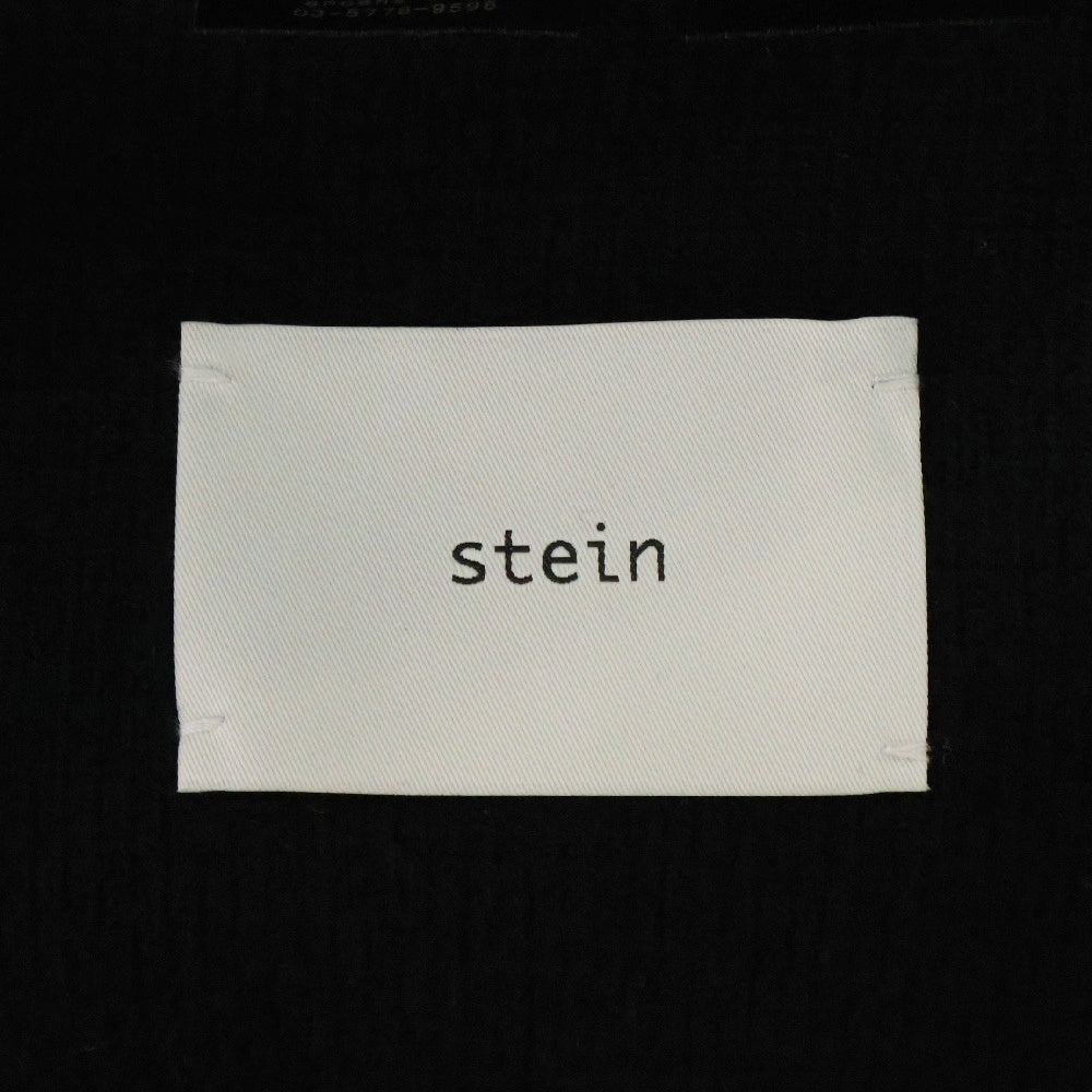 Stein(シュタイン) 21AW MUFFLER VEST ウール ミラノリブ マフラーベスト ブラック ST.316