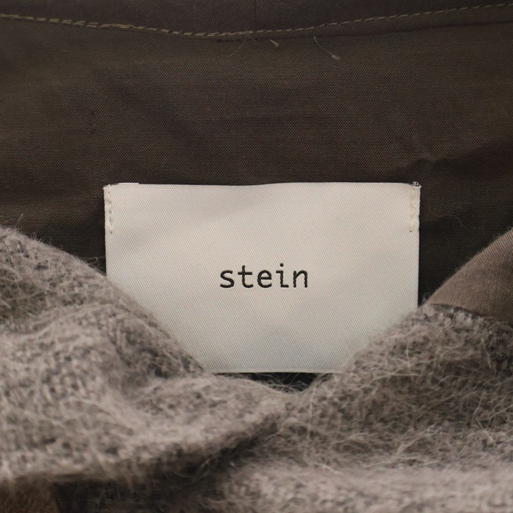 Stein(シュタイン) 20AW OVERSIZED ALPACA SHAGGY ANORAK オーバーサイズ アルパカ ウール シャギー アノラックパーカー フーディー チャコール ST.183-2