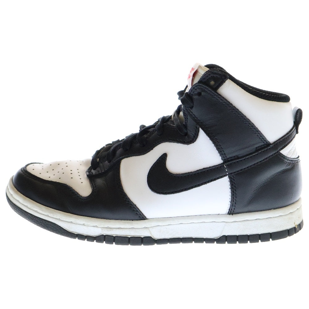 NIKE(ナイキ) WMNS DUNK HIGH Black and White ウィメンズ ダンク ハイカットスニーカー ブラック/ホワイト US7/24cm DD1869-103