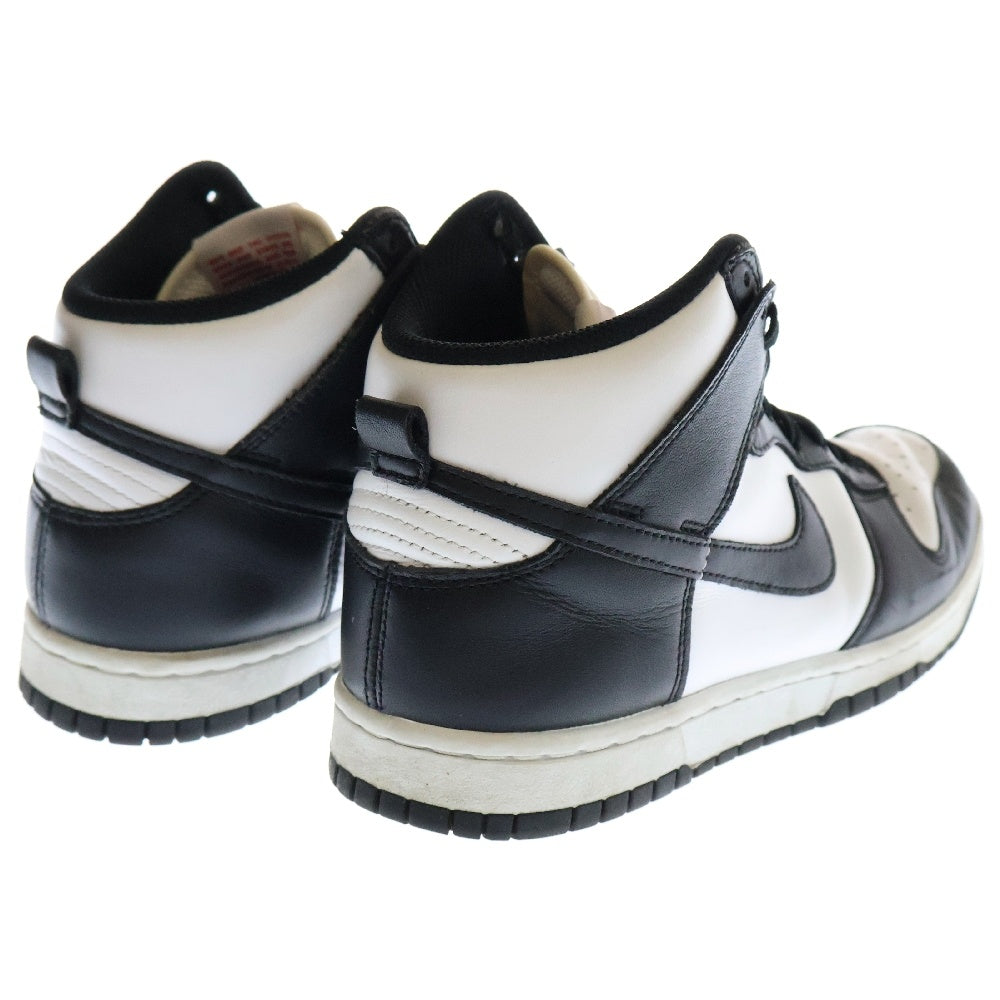 NIKE(ナイキ) WMNS DUNK HIGH Black and White ウィメンズ ダンク ハイカットスニーカー ブラック/ホワイト US7/24cm DD1869-103
