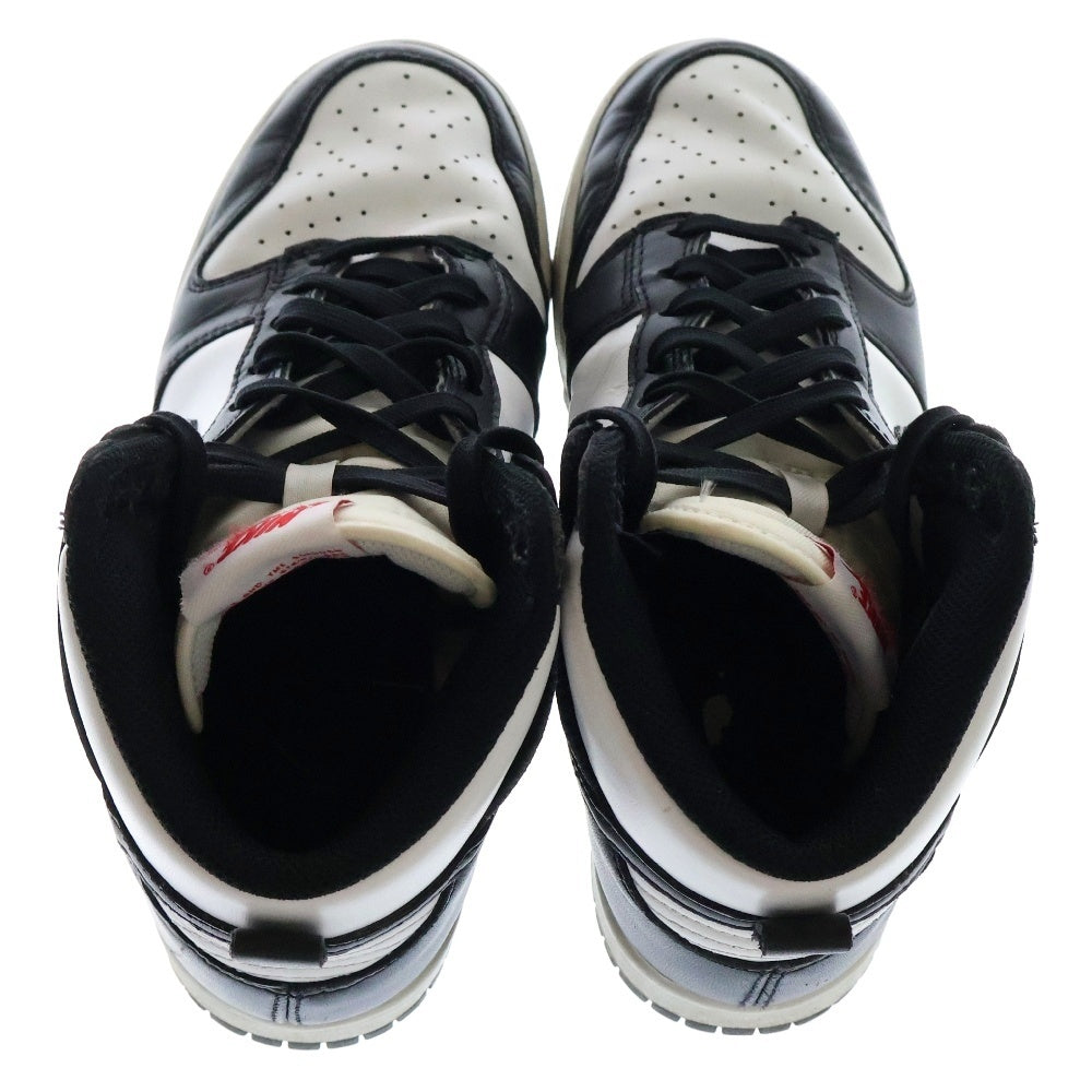 NIKE(ナイキ) WMNS DUNK HIGH Black and White ウィメンズ ダンク ハイカットスニーカー ブラック/ホワイト US7/24cm DD1869-103