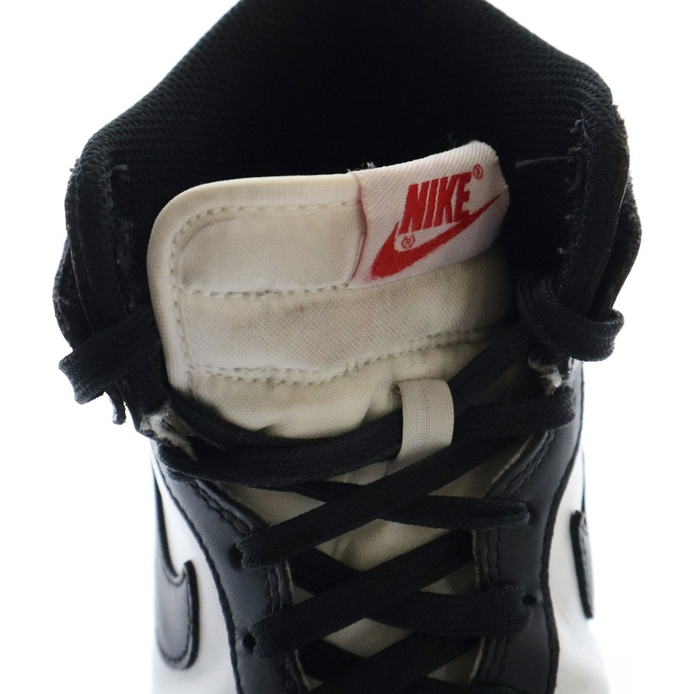 NIKE(ナイキ) WMNS DUNK HIGH Black and White ウィメンズ ダンク ハイカットスニーカー ブラック/ホワイト US7/24cm DD1869-103