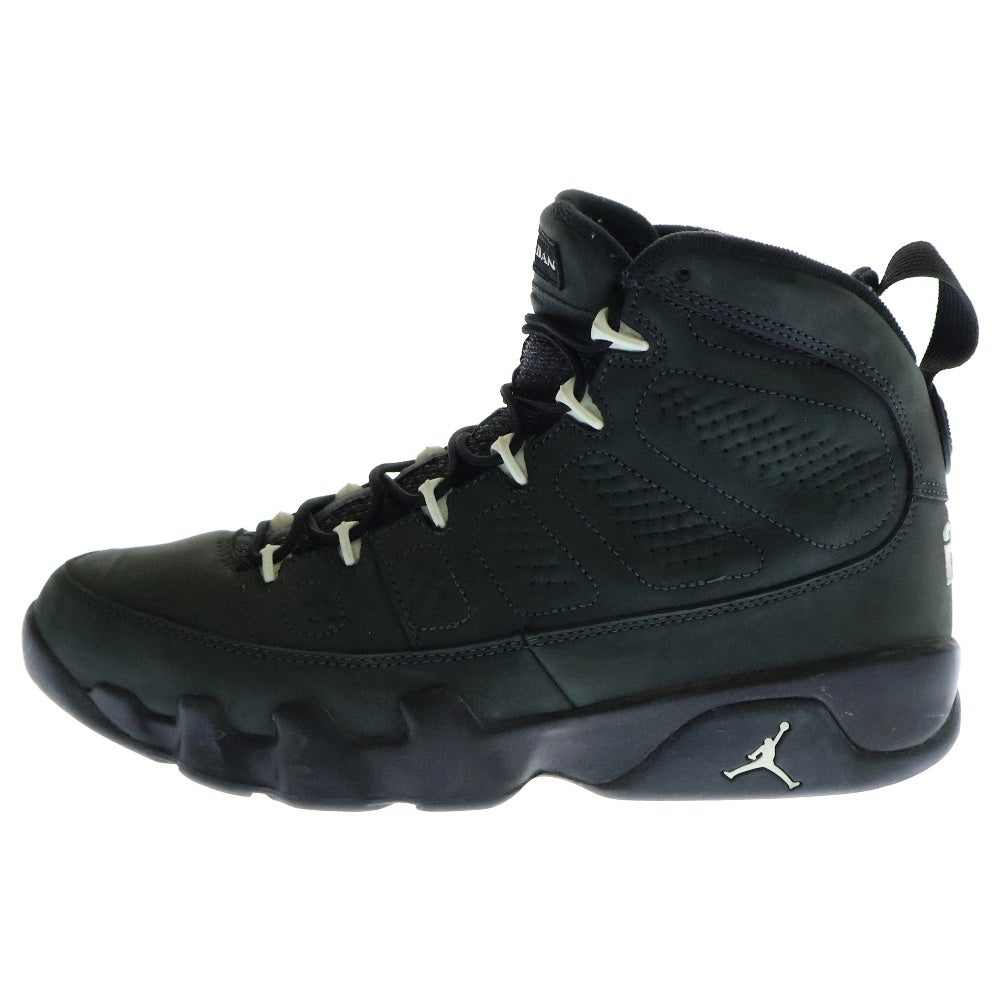 NIKE(ナイキ) 【観賞用2015年製】 AIR JORDAN 9 RETRO エアジョーダン9 レトロ ハイカットスニーカー ブラック US8.5/26.5cm 302370-013
