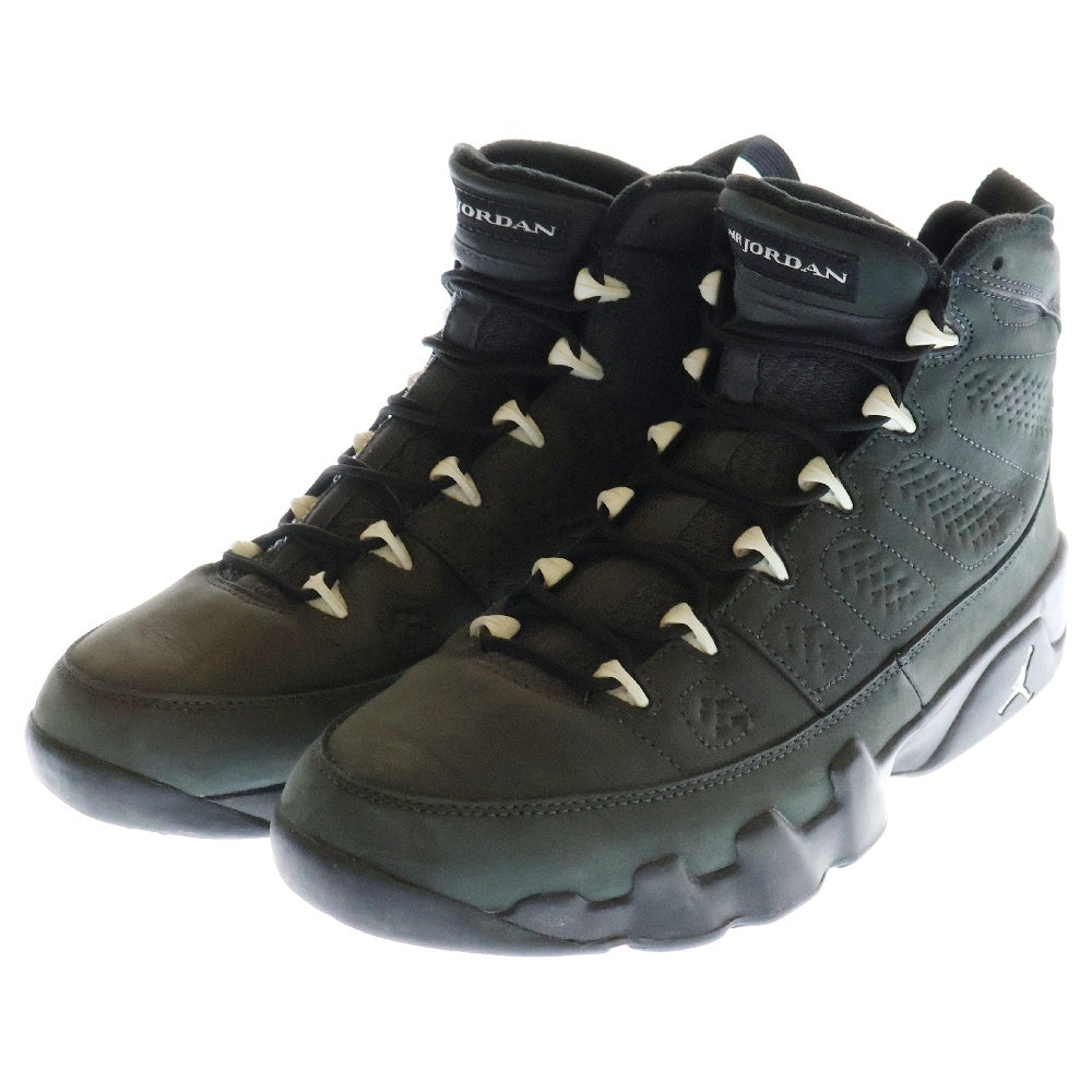 NIKE(ナイキ) 【観賞用2015年製】 AIR JORDAN 9 RETRO エアジョーダン9 レトロ ハイカットスニーカー ブラック US8.5/26.5cm 302370-013