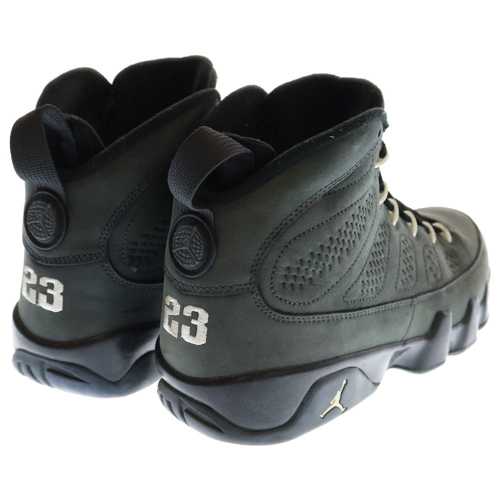 NIKE(ナイキ) 【観賞用2015年製】 AIR JORDAN 9 RETRO エアジョーダン9 レトロ ハイカットスニーカー ブラック US8.5/26.5cm 302370-013