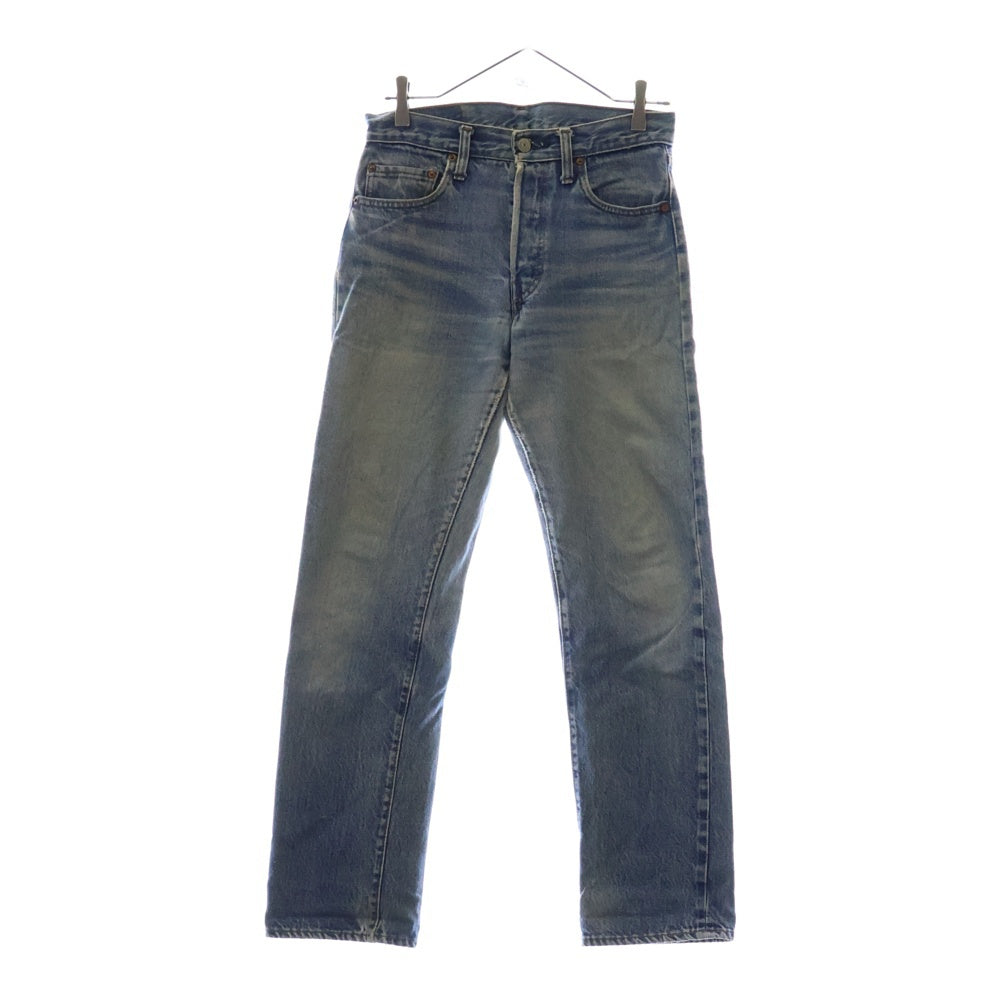 Levi's(リーバイス) 70S VINTAGE 501 ヴィンテージ 66後期 ボタン裏6 スモールe 赤耳 ボタンフライ デニムパンツ インディゴ