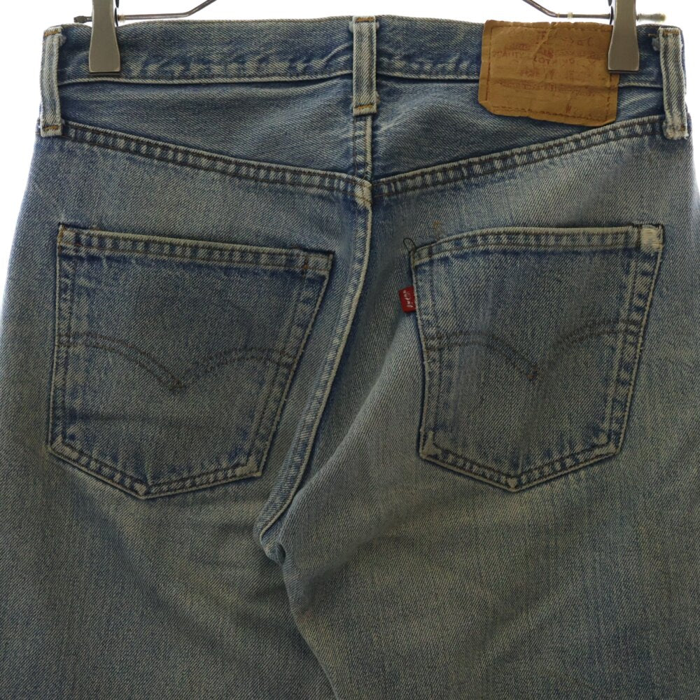 Levi's(リーバイス) 70S VINTAGE 501 ヴィンテージ 66後期 ボタン裏6 スモールe 赤耳 ボタンフライ デニムパンツ インディゴ