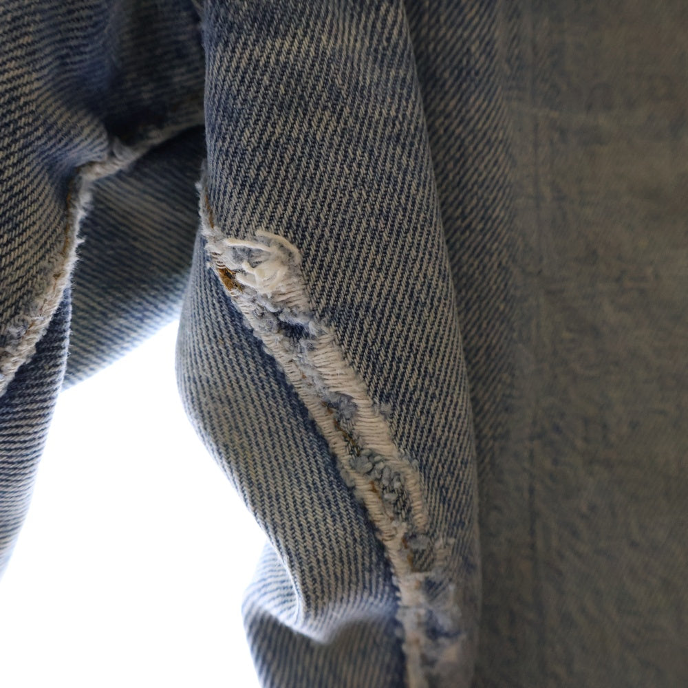 Levi's(リーバイス) 70S VINTAGE 501 ヴィンテージ 66後期 ボタン裏6 スモールe 赤耳 ボタンフライ デニムパンツ インディゴ
