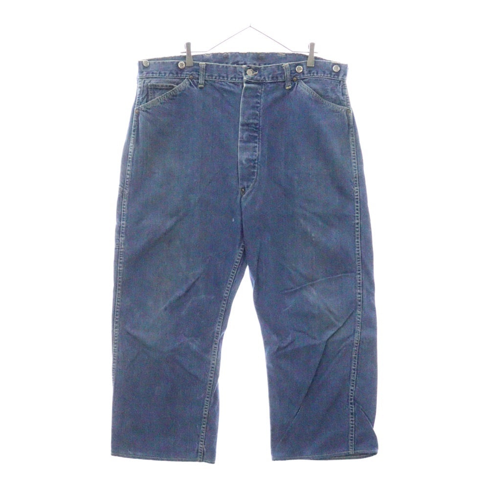 CAN'T BUST'EM(キャントバステム) 40-50S VINTAGE ヴィンテージ サスペンダーボタン デニム ペインターパンツ インディゴ