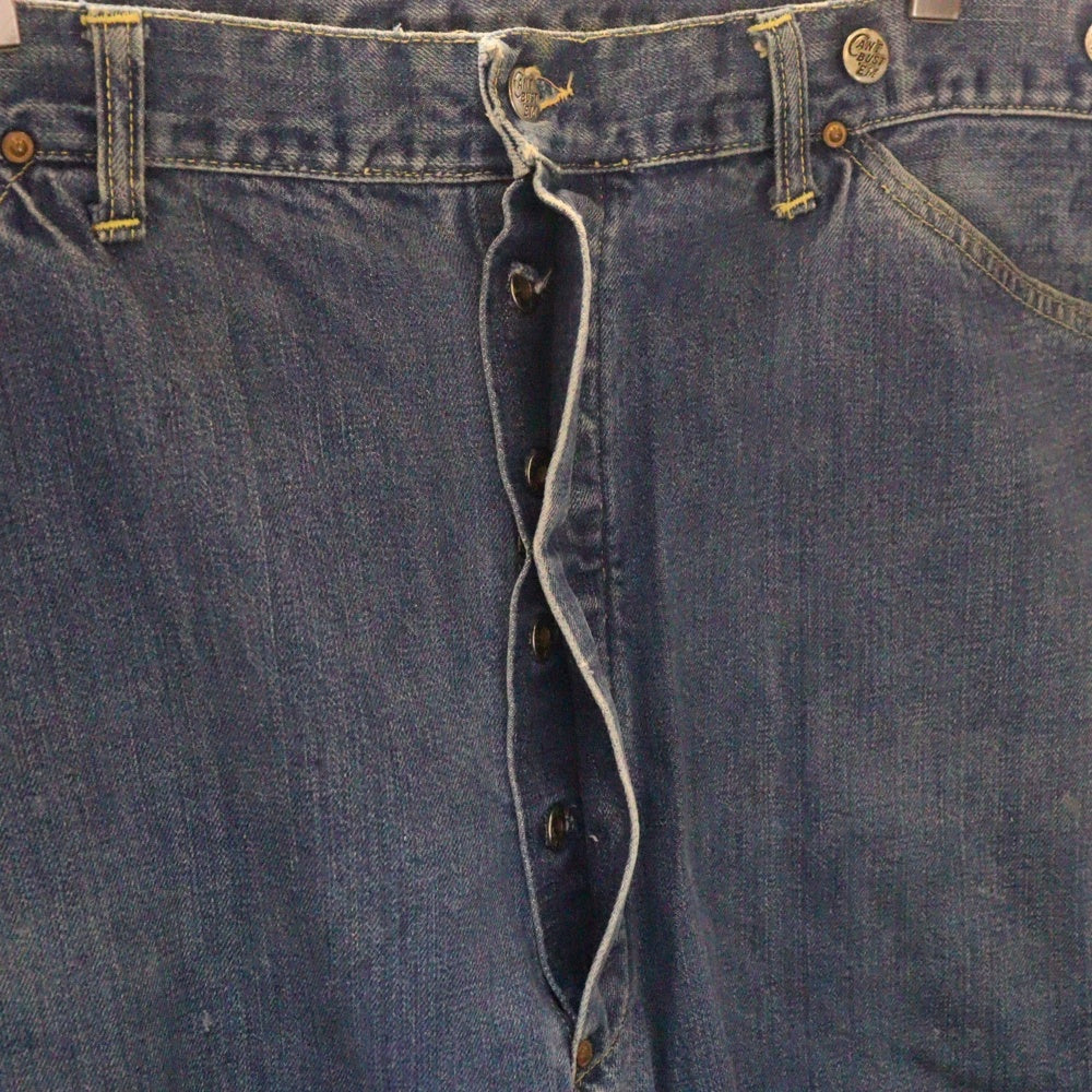 CAN'T BUST'EM(キャントバステム) 40-50S VINTAGE ヴィンテージ サスペンダーボタン デニム ペインターパンツ インディゴ