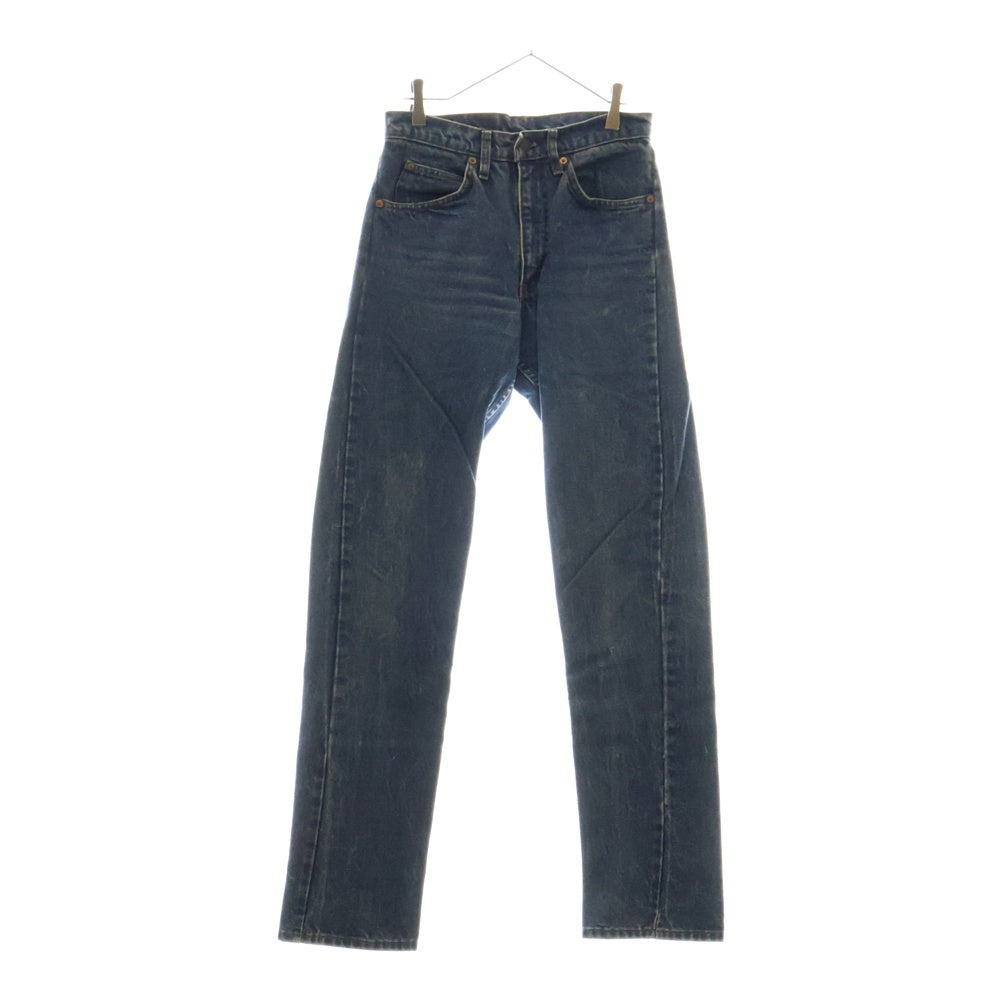 Levi's(リーバイス) 80S VINTAGE 20505-0217 ヴィンテージ USA製 ボタン裏698 オレンジタブ ジップフライ デニム ストレートパンツ インディゴ
