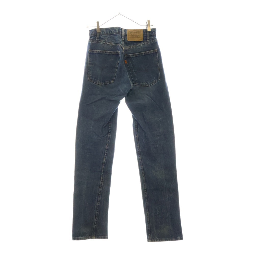 Levi's(リーバイス) 80S VINTAGE 20505-0217 ヴィンテージ USA製 ボタン裏698 オレンジタブ ジップフライ デニム ストレートパンツ インディゴ