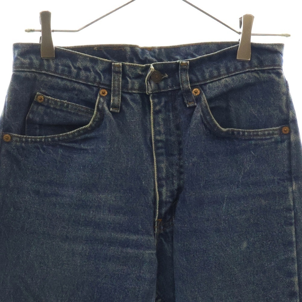 Levi's(リーバイス) 80S VINTAGE 20505-0217 ヴィンテージ USA製 ボタン裏698 オレンジタブ ジップフライ デニム ストレートパンツ インディゴ