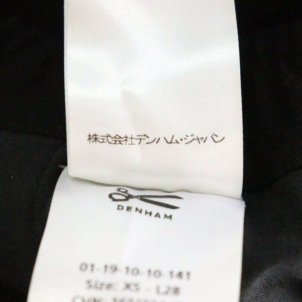 DENHAM(デンハム) CARL CARGO WLTCOT コットン カーゴ イージーパンツ ブラック 01-19-10-10-141