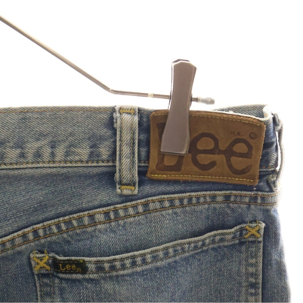 LEE(リー) 復刻 ライダース 5ポケット セミオートマチックTALON ジップフライ デニムパンツ インディゴ