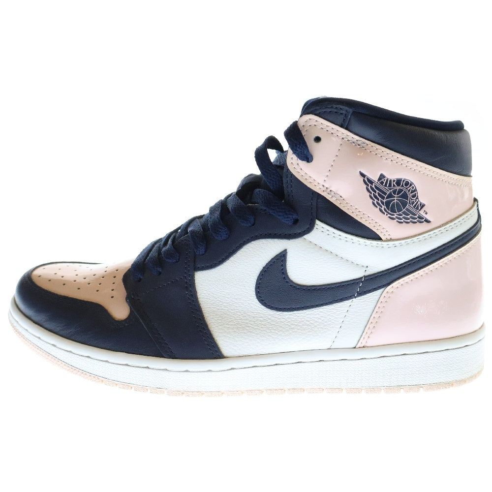 NIKE(ナイキ) AIR JORDAN 1 RETRO HIGH OG ATMOSPHERE エアジョーダン 1 レトロ アトモスフィア ハイカットスニーカー ピンク/ネイビー/ホワイト US11/28cm DD9335-641