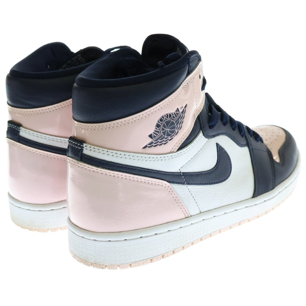 NIKE(ナイキ) AIR JORDAN 1 RETRO HIGH OG ATMOSPHERE エアジョーダン 1 レトロ アトモスフィア ハイカットスニーカー ピンク/ネイビー/ホワイト US11/28cm DD9335-641