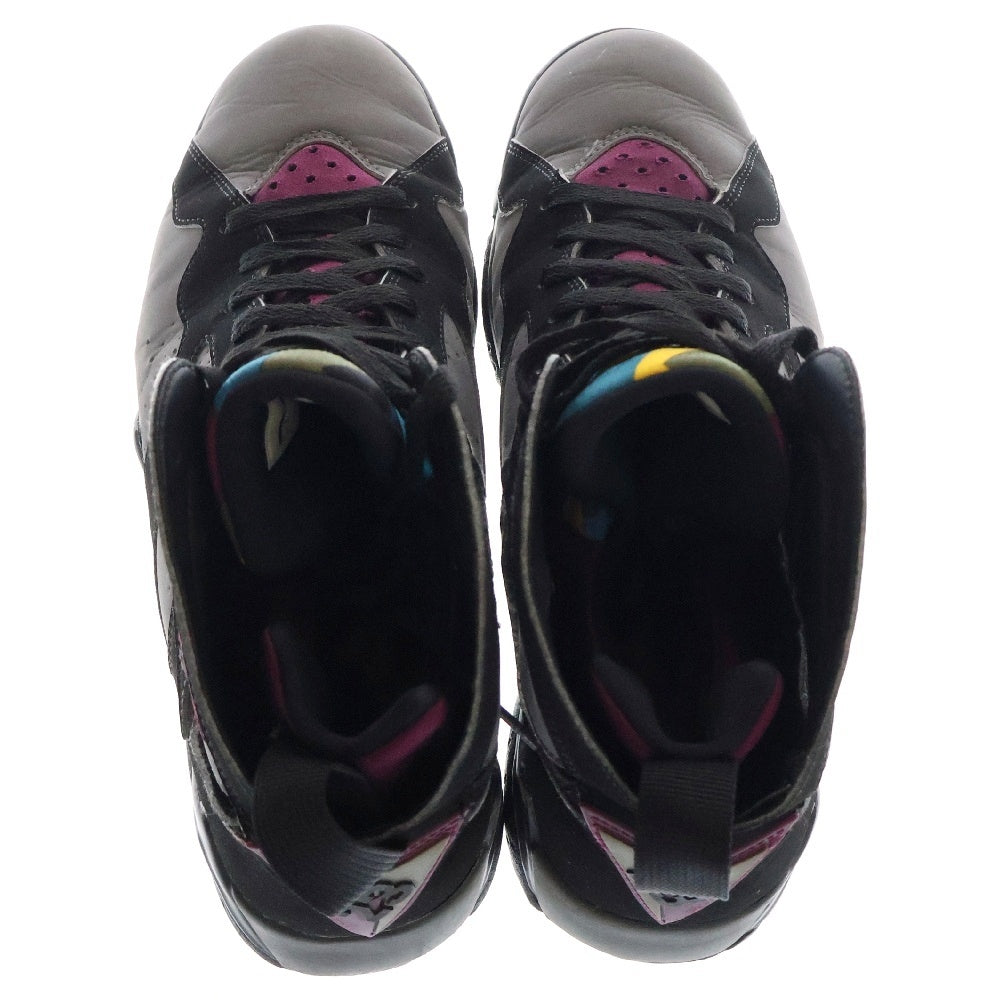 NIKE(ナイキ) AIR JORDAN 7 RETRO BORDEAUX エアジョーダン7 レトロ ボルドー ハイカットスニーカー ブラック/グレー/ボルドー US9/27cm 304775-034
