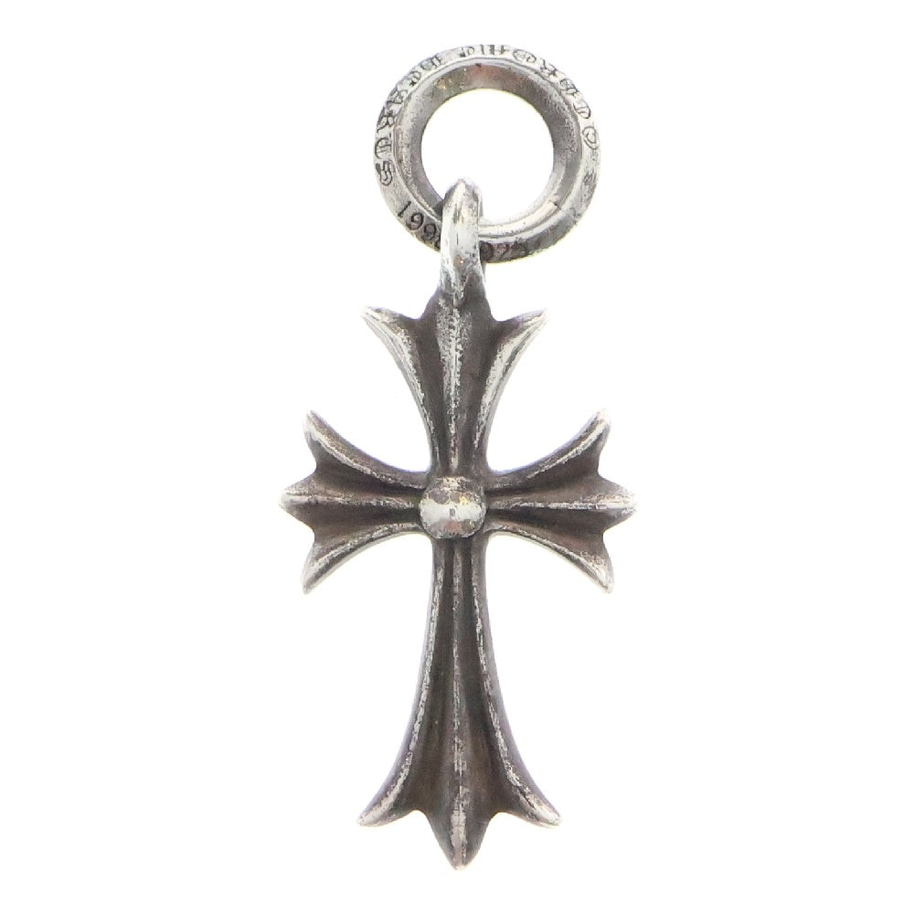 CHROME HEARTS(クロムハーツ) TINY CH CROSS タイニーCHクロス チャーム ネックレストップ シルバー BCA382
