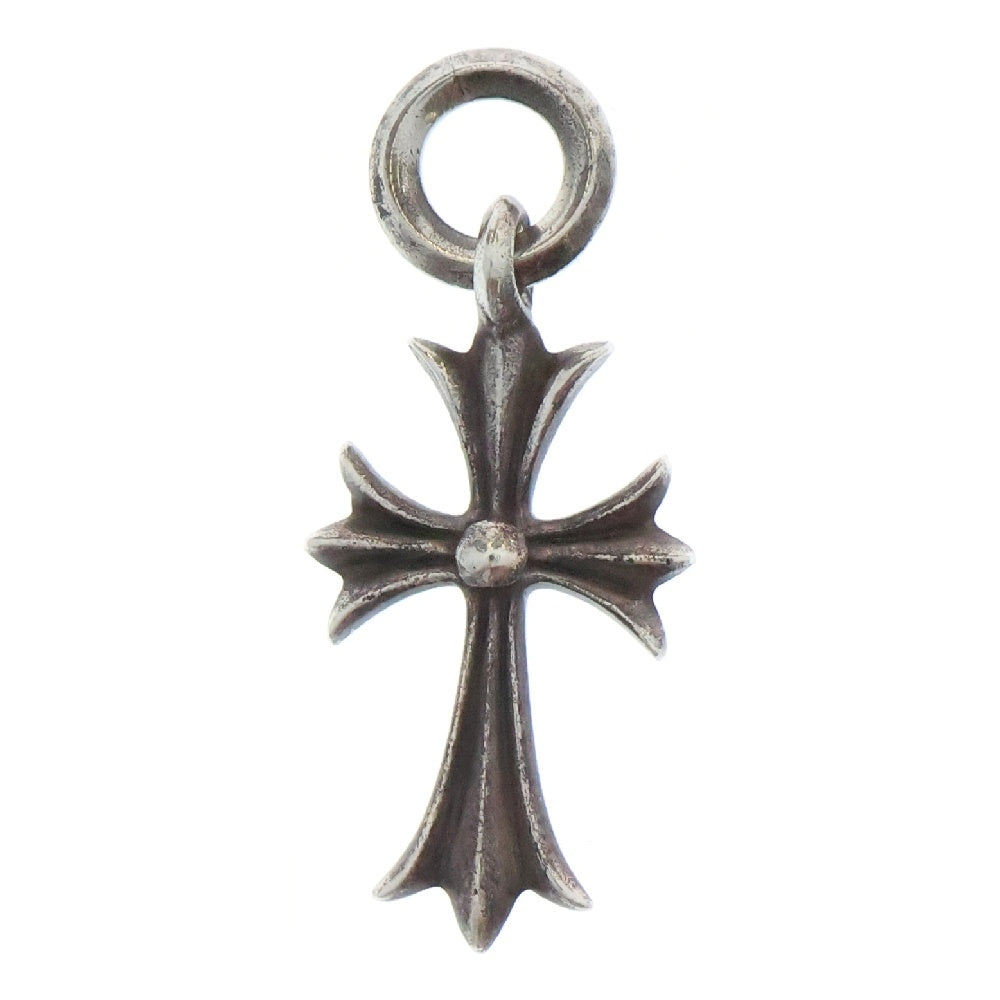 CHROME HEARTS(クロムハーツ) TINY CH CROSS タイニーCHクロス チャーム ネックレストップ シルバー BCA382