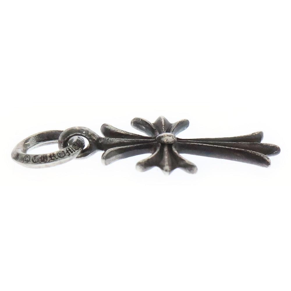 CHROME HEARTS(クロムハーツ) TINY CH CROSS タイニーCHクロス チャーム ネックレストップ シルバー BCA382