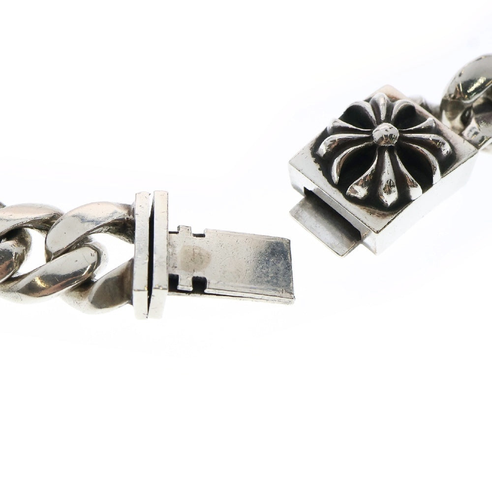 CHROME HEARTS(クロムハーツ) CLSC CHN BOX ID クラシックボックスIDチョーカー ネックレス シルバー