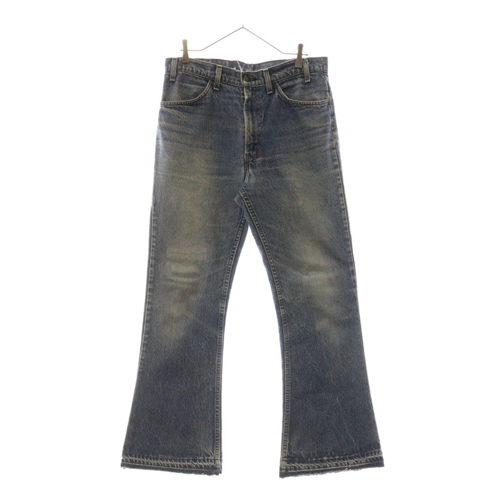 Levi's(リーバイス) 80S VINTAGE 646 ボタン裏532 オレンジタブ ヴィンテージ フレア デニムパンツ インディゴ