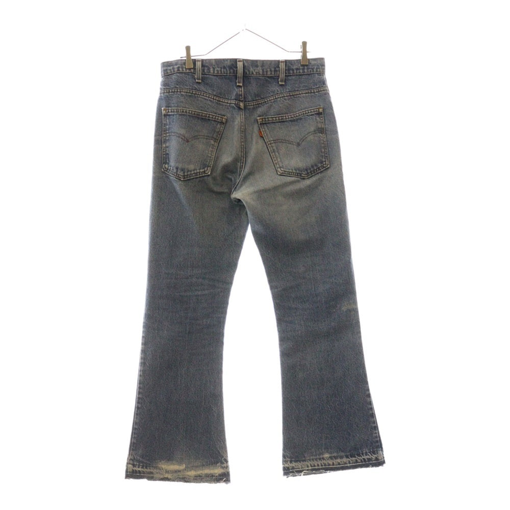 Levi's(リーバイス) 80S VINTAGE 646 ボタン裏532 オレンジタブ ヴィンテージ フレア デニムパンツ インディゴ