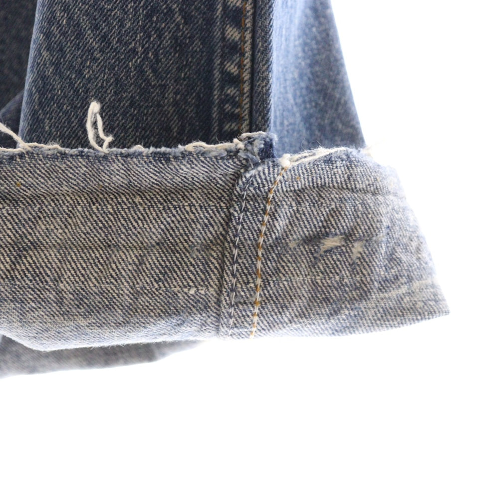 Levi's(リーバイス) 80S VINTAGE 646 ボタン裏532 オレンジタブ ヴィンテージ フレア デニムパンツ インディゴ