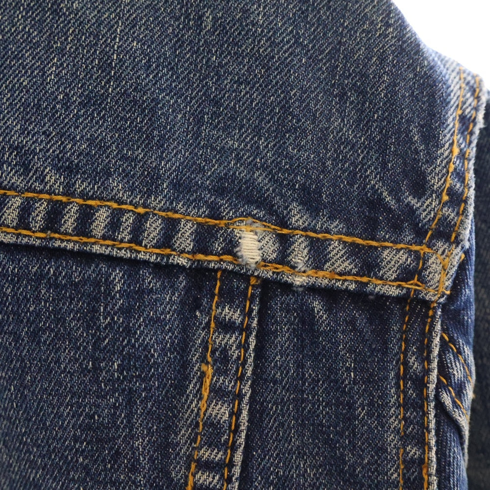 Levi's(リーバイス) 70S VINTAGE 70505 BIGE 4th ボタン裏524 フォース デニムジャケット トラッカージャケット Gジャン インディゴ