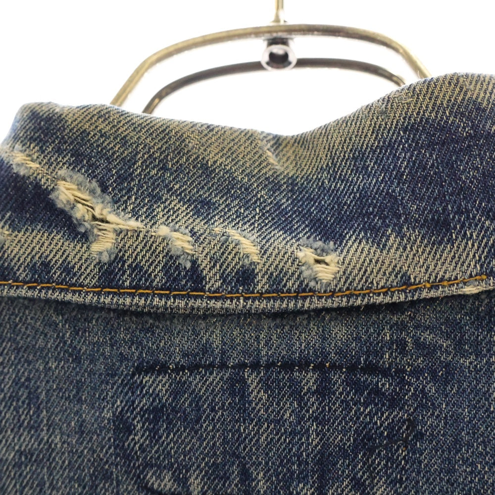 Levi's(リーバイス) 70S VINTAGE 70505 BIGE 4th ボタン裏524 フォース デニムジャケット トラッカージャケット Gジャン インディゴ