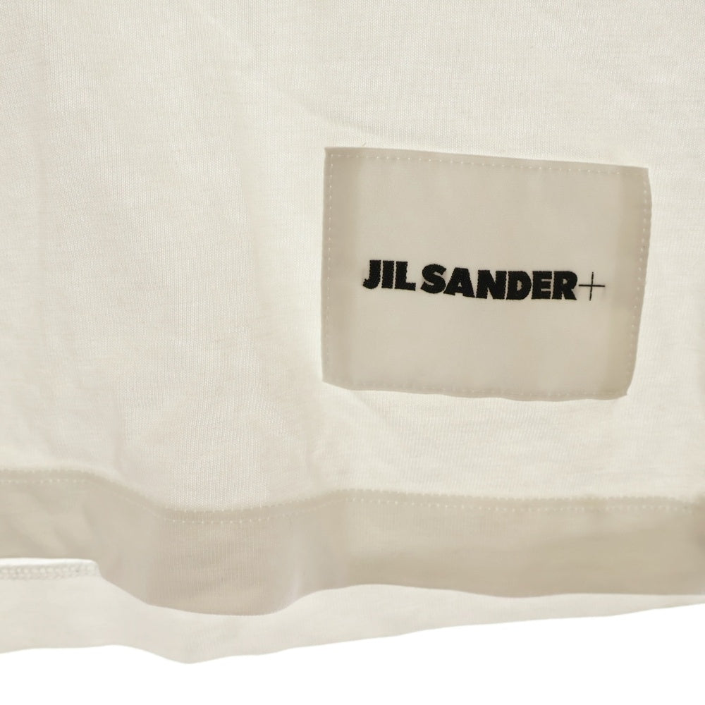 JIL SANDER +(ジルサンダープラス) 22SS JPUQ706530 Pack Tee パックTシャツ カットソー ホワイト